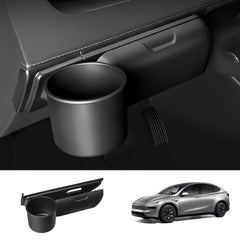 Dashboard Cup & Glasses Holder – 2-in-1 Storage Organizer Box for Tesla Model YL 2026+