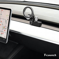 Model حامل الهاتف Magsafe 3/Y للوحة القيادة Tesla- حامل الهاتف المحمول المغناطيسي