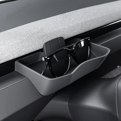 Dashboard Storage Tray & Multi-Use Holder for Tesla Model Y Juniper 2025+/Model 3 Highland 2024+