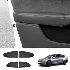 Nappa Leather Door Armrest Pads for Tesla Model Y L 2026+