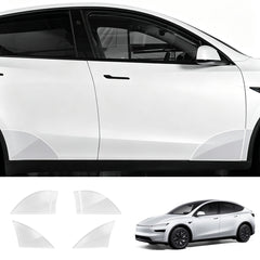 Clear TPU Door Corner Paint Protection Film (PPF) for Tesla Model Y L 2026+
