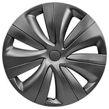 Model Y 19'' Gemini Wheels Cover Hubcaps Replacement 4PCS for Tesla (2020–2024)