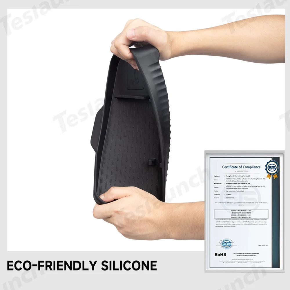 ETC Card Holder & Dashboard Storage Tray for Tesla Model 3 (2017–2023) / Model Y (2020–2024)