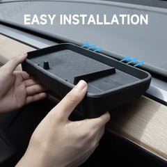 ETC Card Holder & Dashboard Storage Tray for Tesla Model 3 (2017–2023) / Model Y (2020–2024)