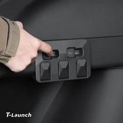 Hidden Foldable Trunk Hooks for Tesla Model Y 2021-2024