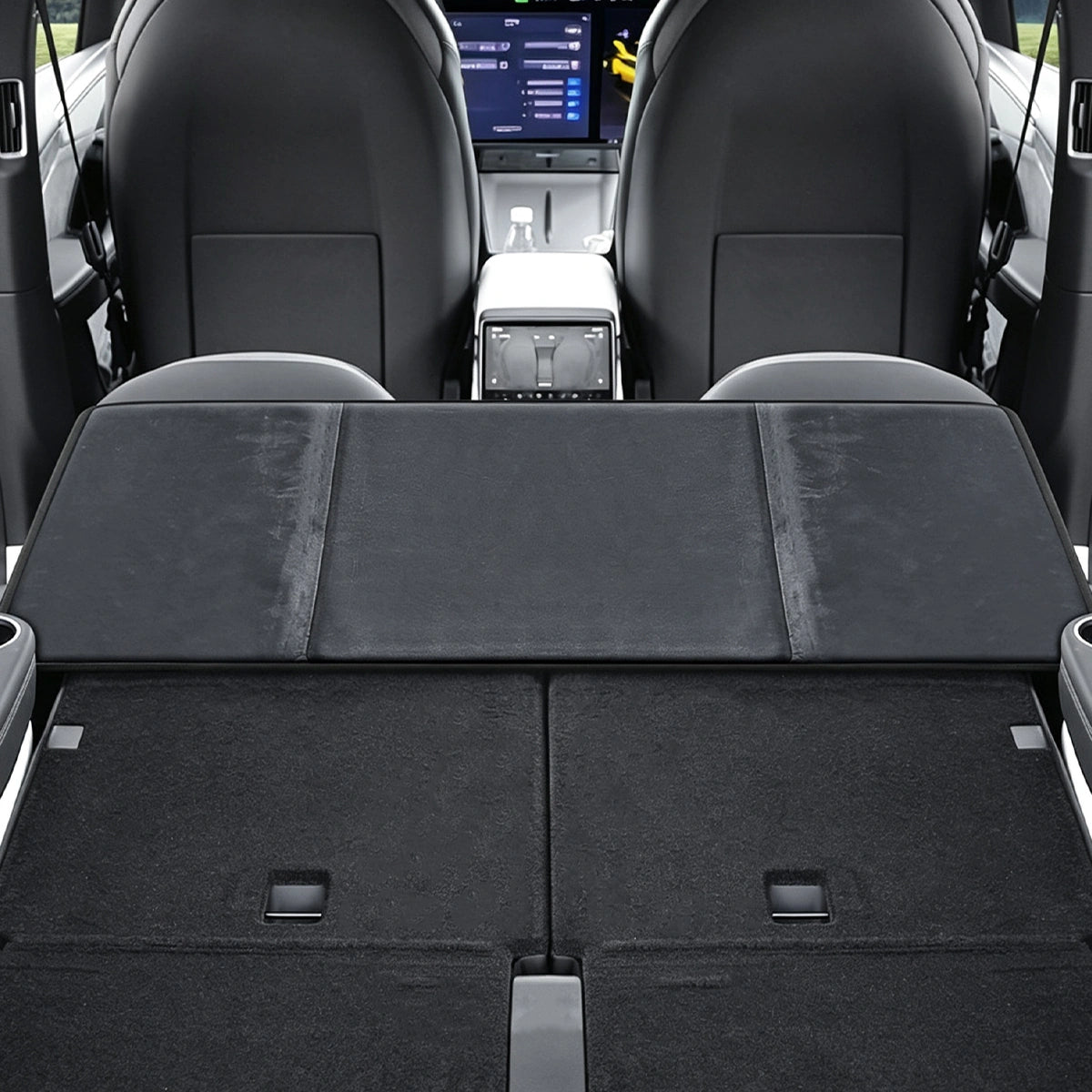 Folding Rear Seat Gap Filler & Support Board for Tesla Model YL 2026+