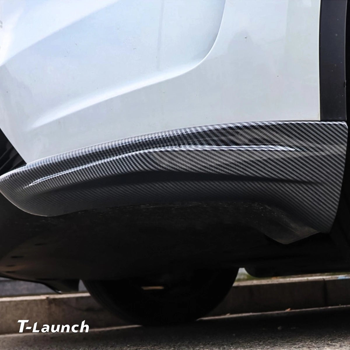 Front Bumper Corner Protector for Tesla Model Y L 2026+ - T-Launch