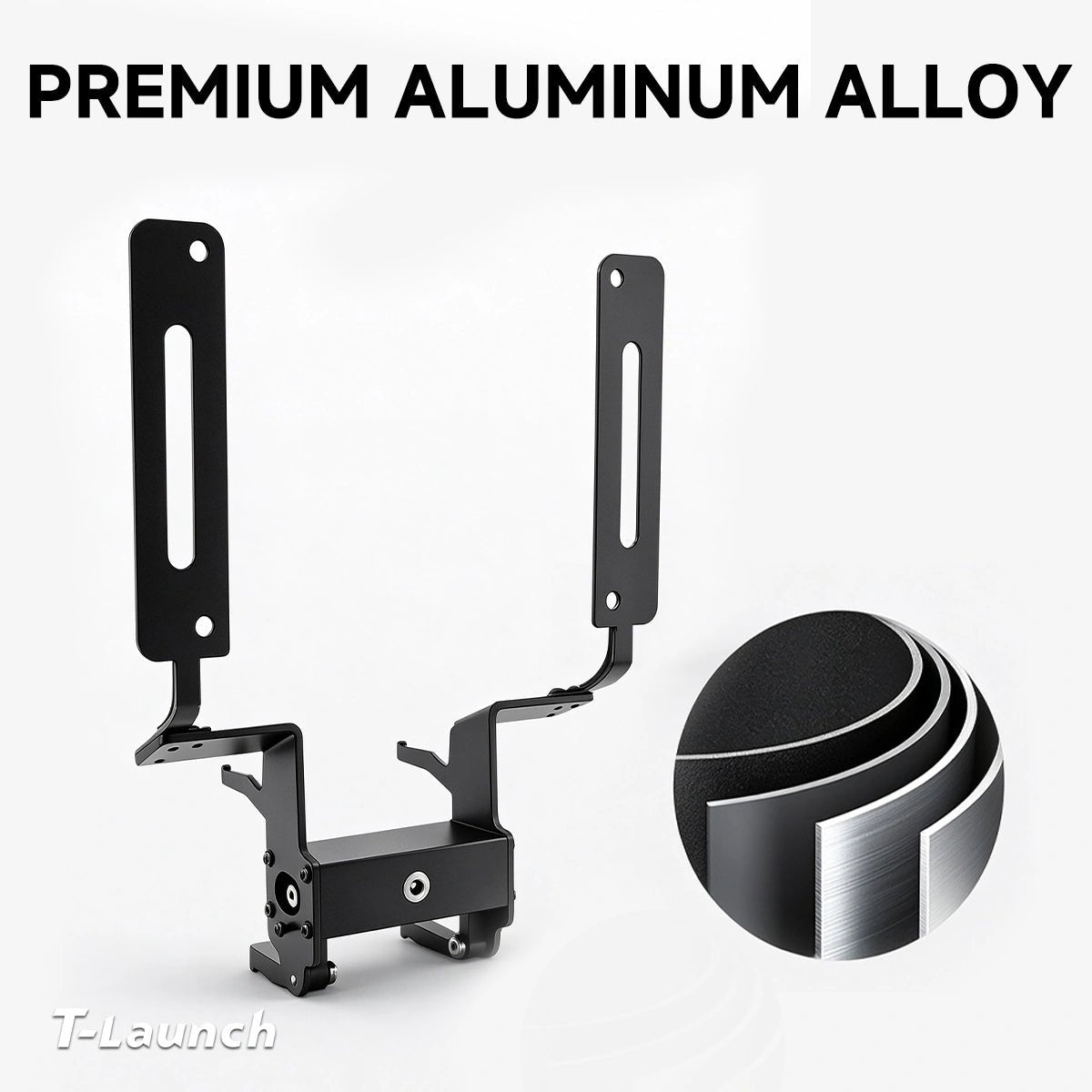 Drill-Free US Standard Front License Plate Holder for Tesla Model Y Standard 2025+ - T-Launch