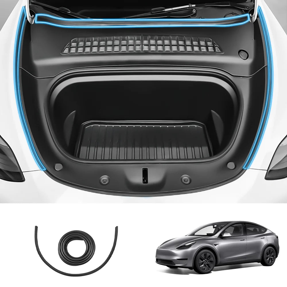 Vanntetning for bagasjeromsdeksel og tetningslist for panseret Tesla Model 3 Høylandet / Model Å (2021–2025+)