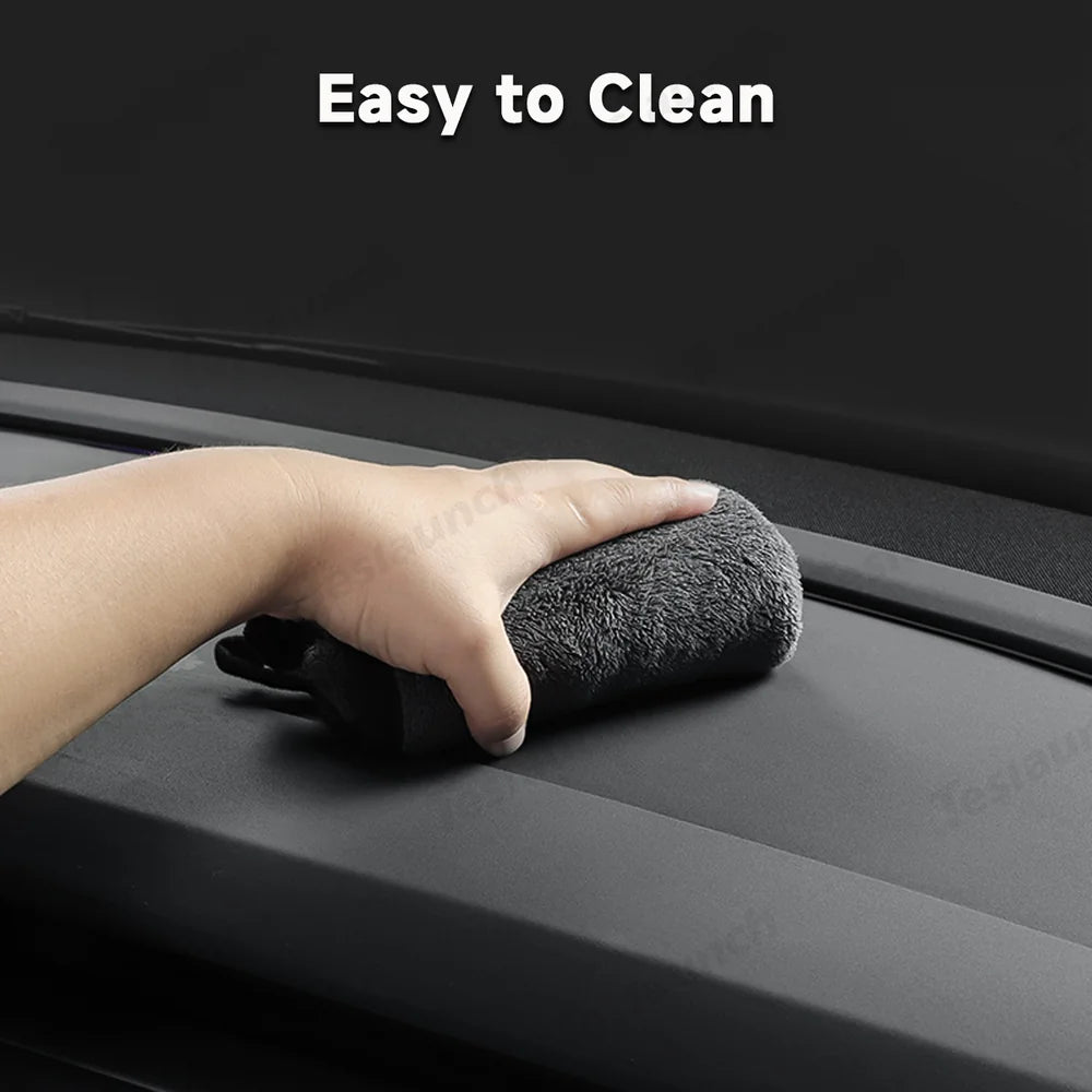 Full-Cover Silicone Dashboard Protector for Tesla Model Y Juniper 2025+
