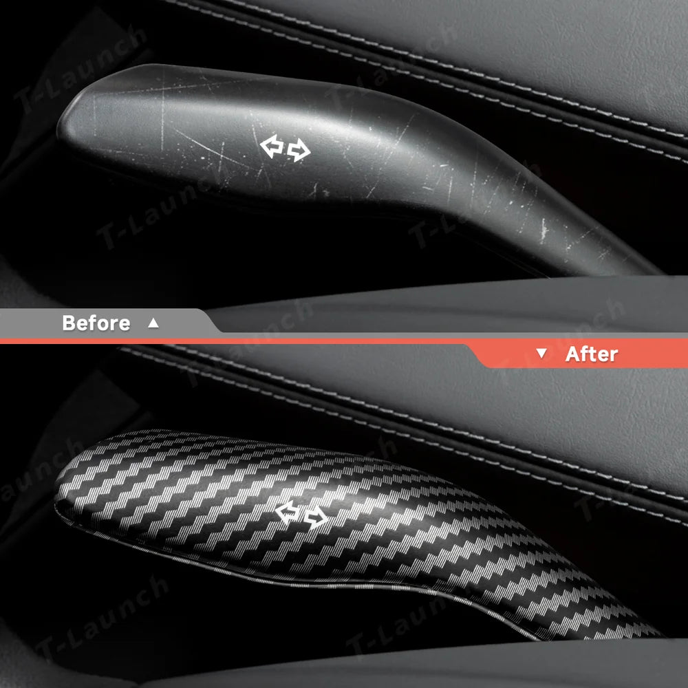 Full-Cover Turn Signal Stalk Cover for Tesla Model Y Juniper 2025+