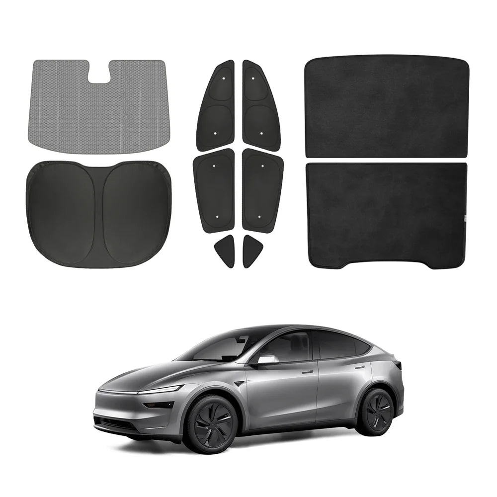 Best Tesla Model Y Sunshade Kit – Privacy & Heat Protection for Tesla Model Y Juniper 2025+