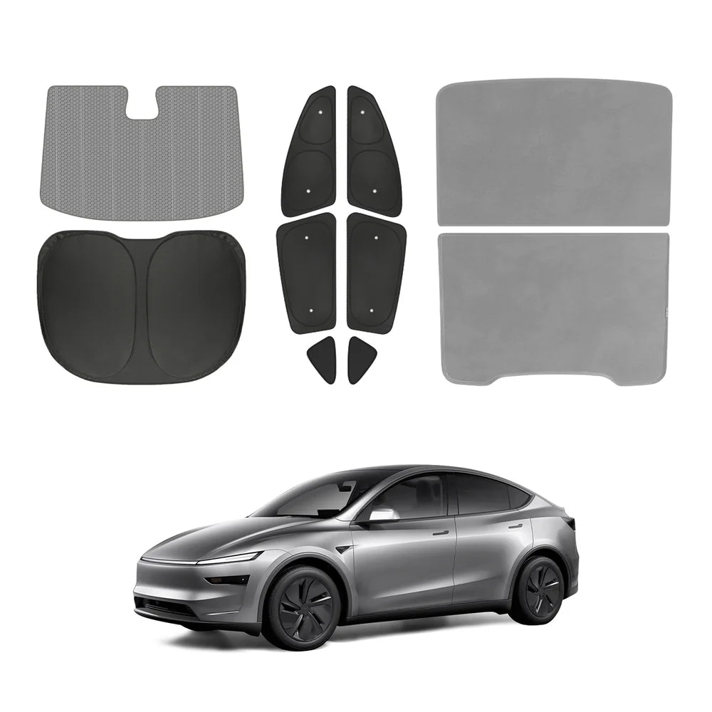 Best Tesla Model Y Sunshade Kit – Privacy & Heat Protection for Tesla Model Y Juniper 2025+