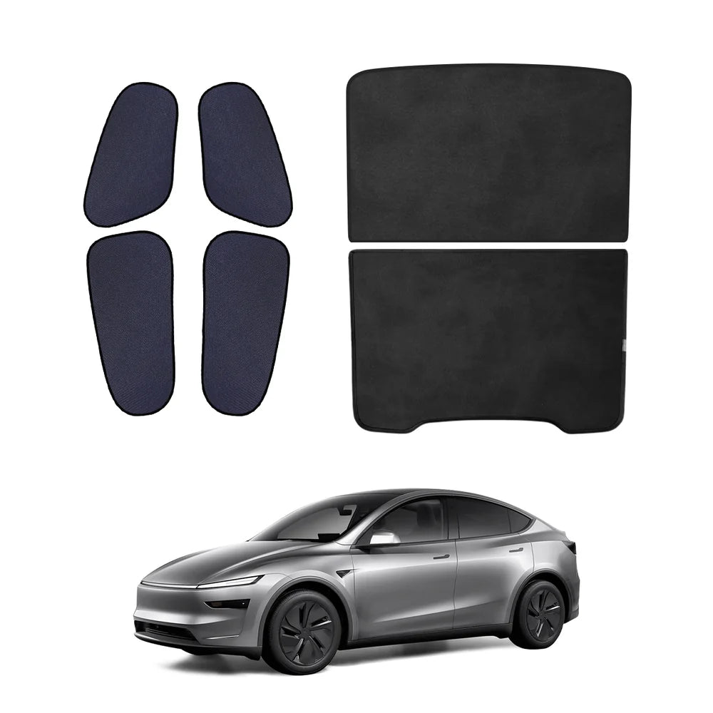 Best Tesla Model Y Sunshade Kit – Privacy & Heat Protection for Tesla Model Y Juniper 2025+