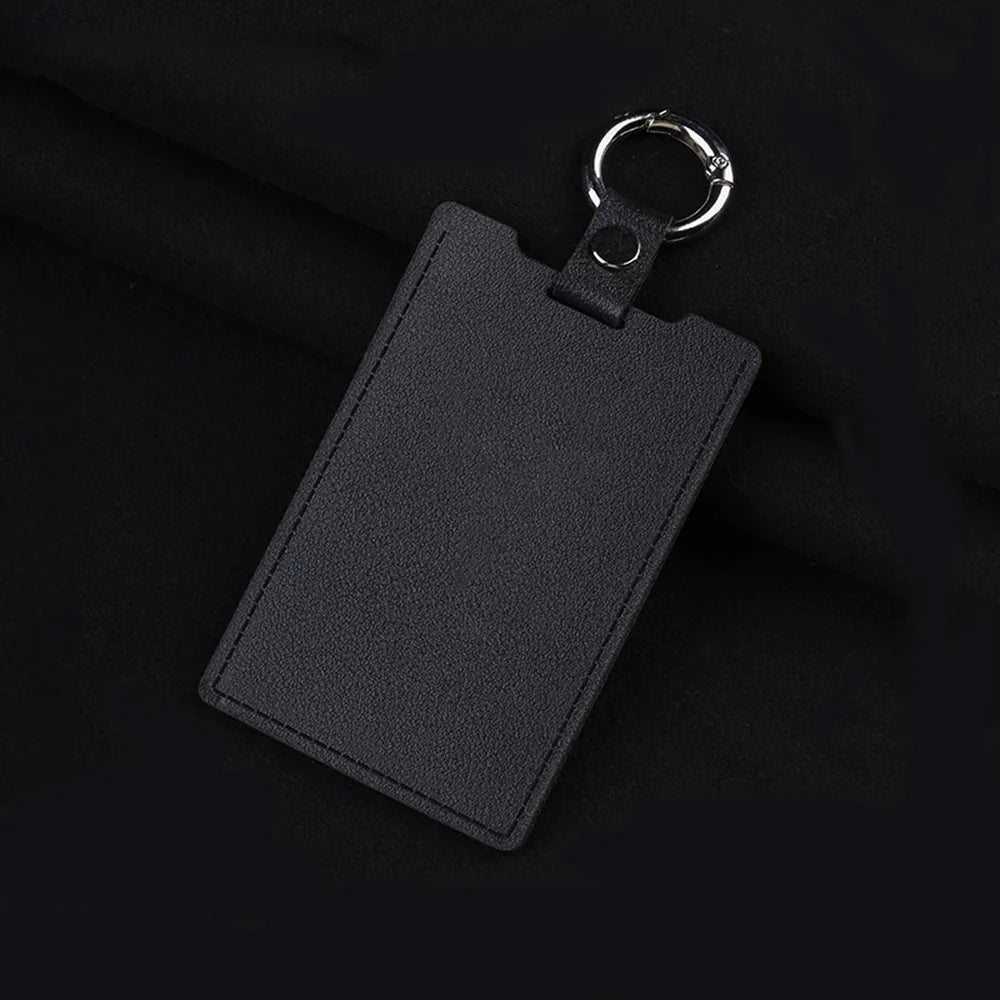Premium Genuine Leather Key Card Holder for Tesla Model 3/Y (2017–2025 ...