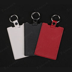 Premium Genuine Leather Key Card Holder for Tesla Model 3/Y (2017–2025+)