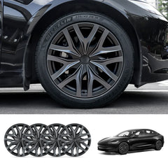 Arachnid 2.0 Style Hubcaps Wheel Covers for Tesla 2024+ Model 3 Highland 18'' Photon Wheels (Set of 4)