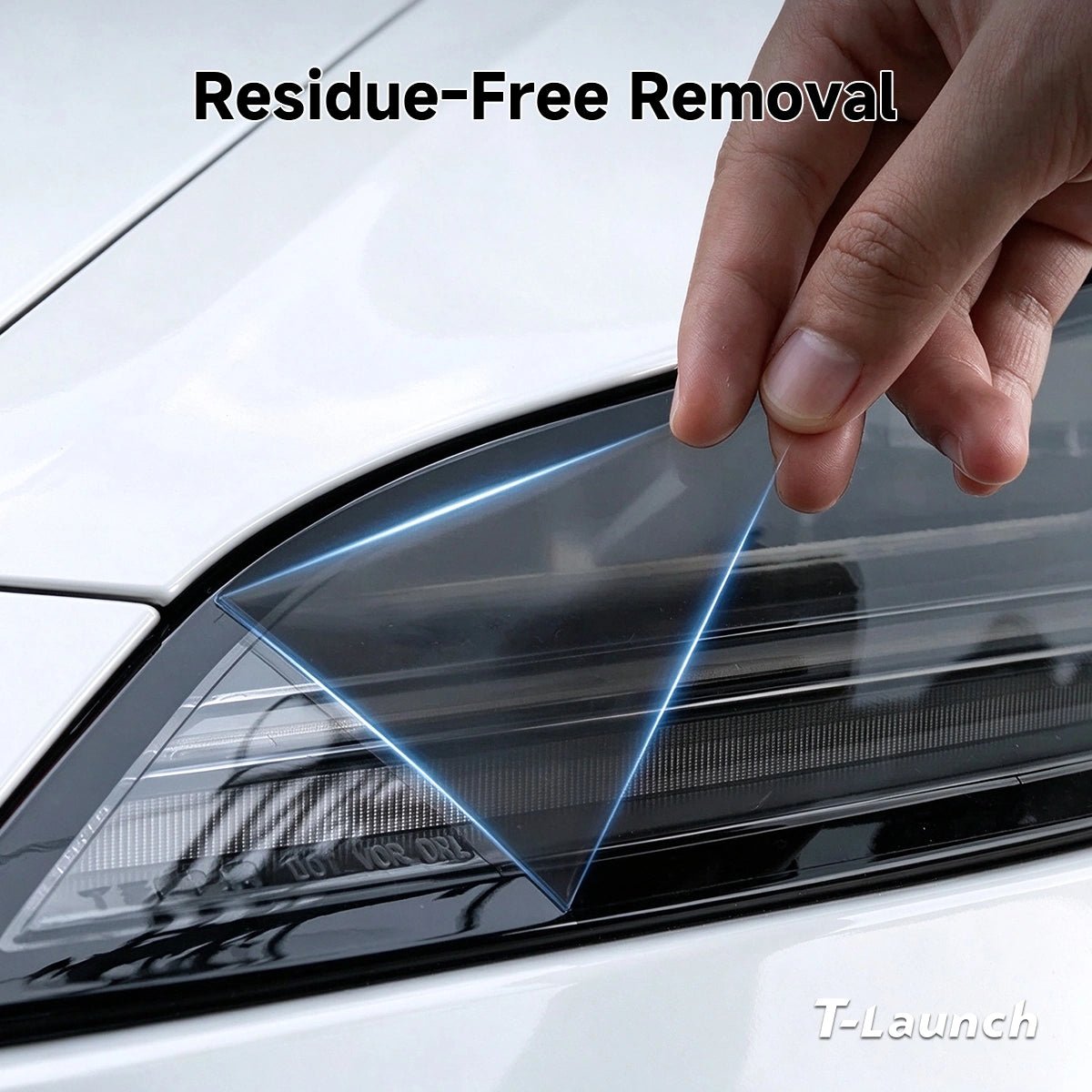 TPU Headlight Protection Film for Tesla Model Y Standard 2025+ - T-Launch