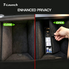Hidden Center Console Storage Box for Tesla Model Y/Y L 2025+