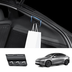 Hidden Trunk Grocery Bag Hook for Tesla Model Y Juniper 2025+
