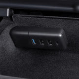 Tesla Model 3/Y odkládací schránka USB Extender Nabíjecí adaptér Hub Pobočková dokovací stanice (2021-2023)
