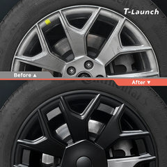 OEM-Style Hubcaps Wheel Covers for 2026 Tesla Model YL 19'' Machina 2.0 Wheels (Set of 4)