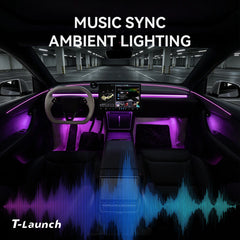 Interior RGB Ambient Lighting Kit for Tesla Model YL 2026+