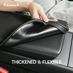 Liquid Silicone Center Console Armrest Cover for Tesla Model 3 2024+ / Model Y 2025+