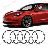 Alt-i-ett-beskytter Tesla  Model Y 20 '' Induksjonshjul og Model Y 21'' Uberturbine Whel
