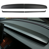 Split Dashboard Cover & Dashboard Air Outlet Cover (Carbon Fiber Pattern ABS) for Tesla Model 3 Highland 2024+