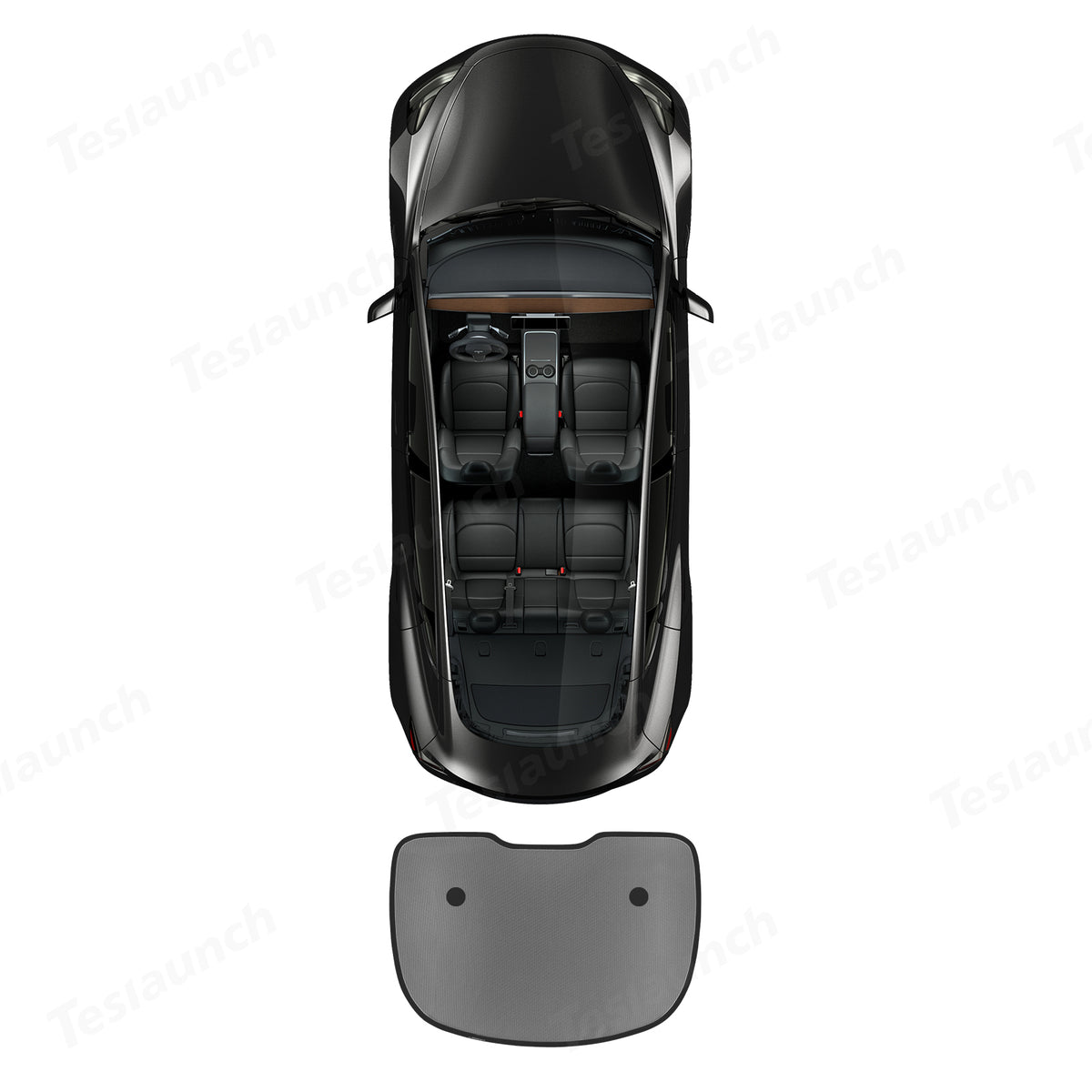 Model Y Mesh Side Window Sunshade - Whole Car Sun Visor (2020-2025)