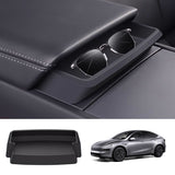 Center Console Armrest Sunglasses Storage Box for New Tesla Model Y Juniper 2025+