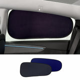 Static Cling Mesh Insulated Side Window Sunshade For Tesla Model Y