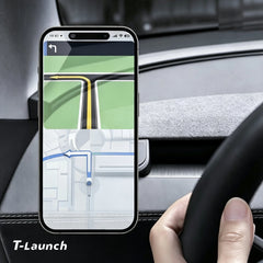 A-Pillar Magnetic Phone Holder for Tesla Model 3/Y/Y L 2024+