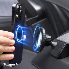 A-Pillar Magnetic Phone Holder for Tesla Model 3/Y/Y L 2024+