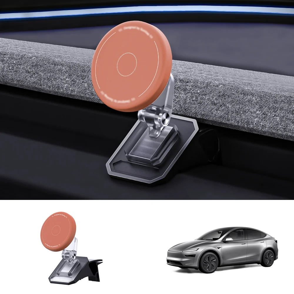 자석 실리콘 폰 홀더 Tesla Model Y 주니퍼 2025+ / Model 3 하이랜드 2024+