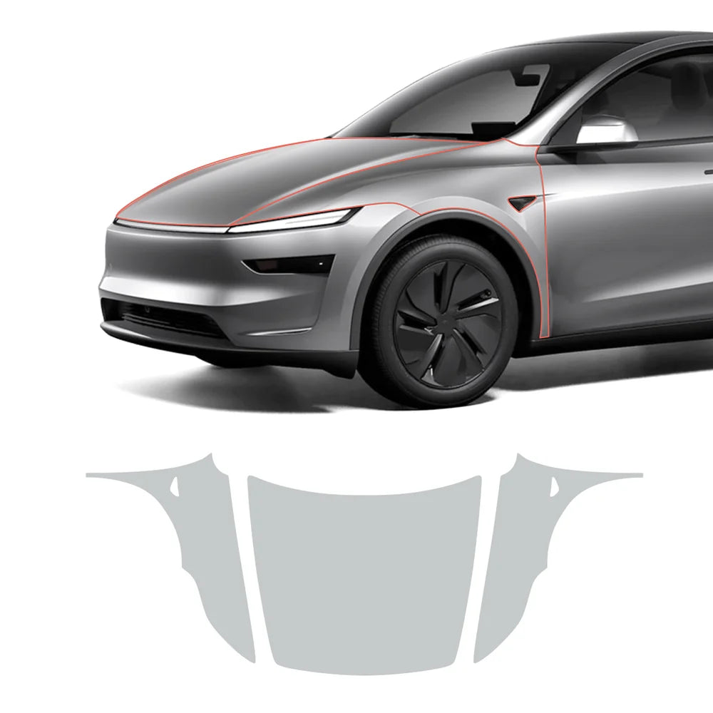 Matte TPU Full Car Paint Protection Film (PPF) for Tesla Model Y Juniper 2025+