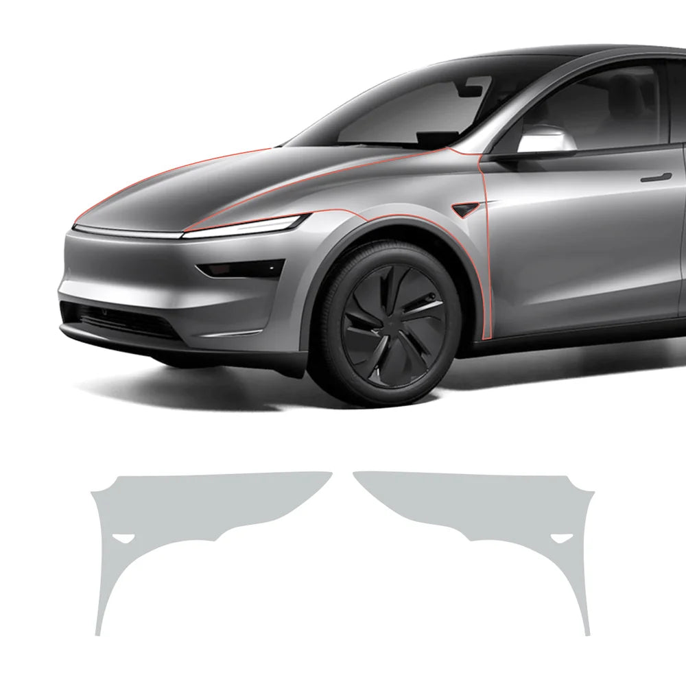 Matte TPU Full Car Paint Protection Film (PPF) for Tesla Model Y Juniper 2025+