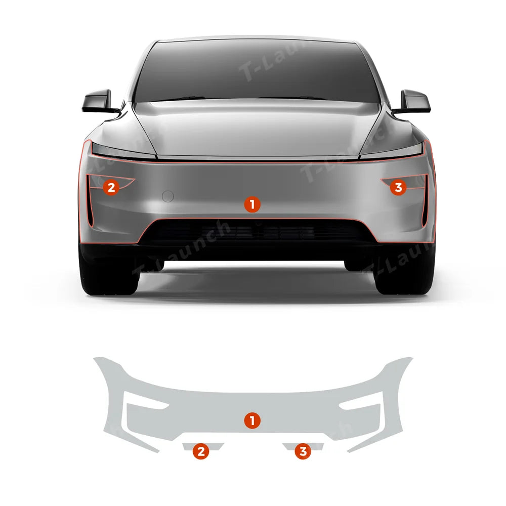 Matte TPU Full Car Paint Protection Film (PPF) for Tesla Model Y Juniper 2025+