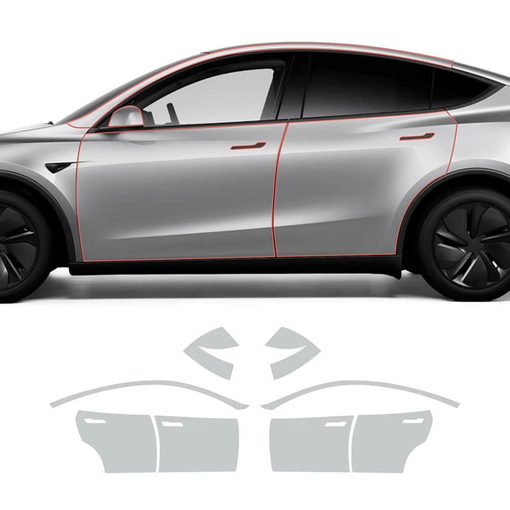Matte TPU Full Car Paint Protection Film (PPF) for Tesla Model Y Juniper 2025+