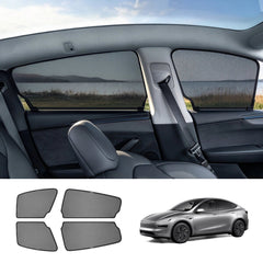 Mesh Side Window Sunshades for Tesla Model 3/Y/YL 2021+ - T-Launch