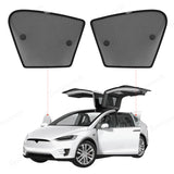 Kit de pare-soleil en maille Dense pour fenêtre de voiture entière et toit ouvrant (8 pièces) pour Tesla <tc>Model</tc> X(2015 – 2020), accessoires de voiture