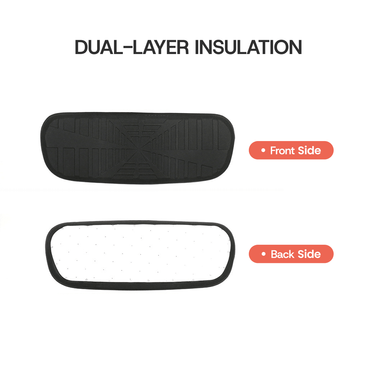 Front Trunk Hood Heat & Noise Reduction Mat for Tesla Model Y L 2026+ - T-Launch