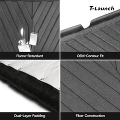 Front Trunk Hood Heat & Noise Reduction Mat for Tesla Model Y L 2026+ - T-Launch