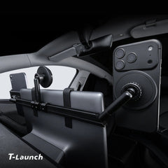 Modular Screen Back Multi‑Device Expansion Mount for Tesla Model 3/Y/S/X/Cybertruck