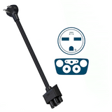 Conector de cable de extensión para cargador EV adaptador NEMA Gen 2 Tesla Conector móvil