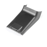 Rear Air Outlet Anti-kick Lower Cover for Tesla 2024 Model 3 Highland (Carbon Fiber Pattern ABS)