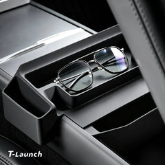 Center Console Organizer Tray with Sunglasses Holder for Tesla Model 3/Y/Y L 2024+