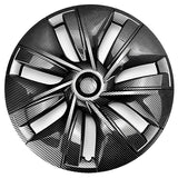 Model Y 19'' Gemini Wheels Cover Wieldoppen Vervanging 4PCS voor Tesla (2020-2023)