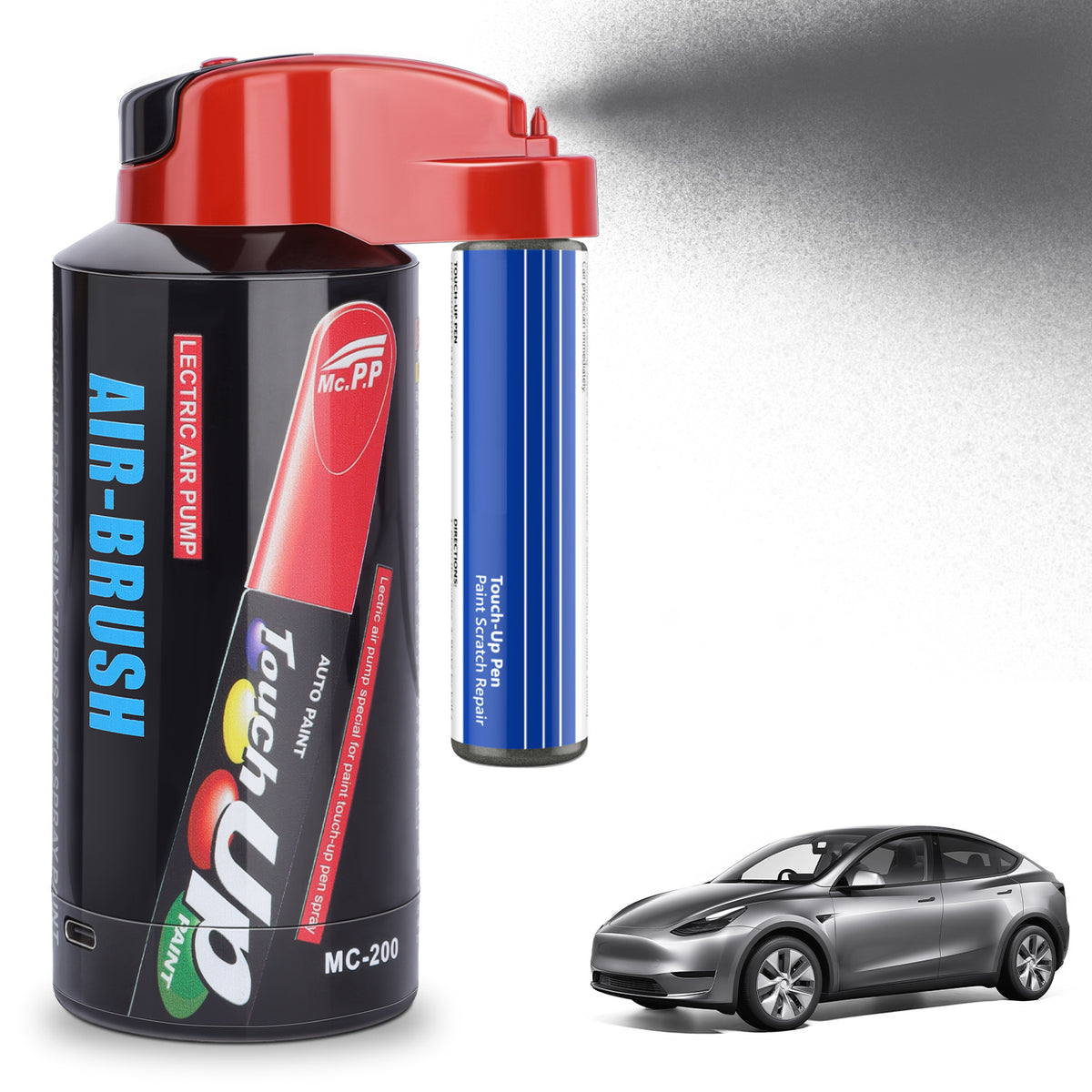 طقم إصلاح طلاء جسم السيارة بالرش الكهربائي Tesla 3/سنة/S/إكس
